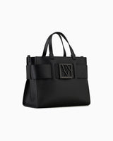 Armani Exchange Susy Big Tote, Bolsos para Mujer, Negro (Black), Talla única