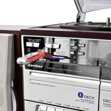 Kärcher KA 320 - Minicadena con Reproductor de CD, Doble pletina, Tocadiscos, (Importado de Alemania)