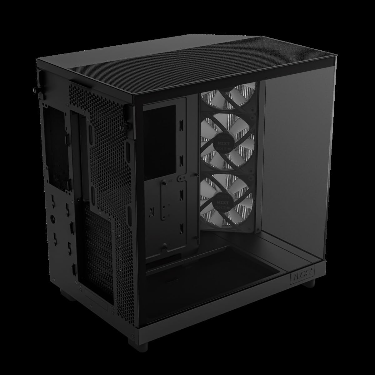 NZXT H6 Flow RGB Mid Tower Cristal Templado USB-C Negra