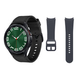 Samsung Galaxy Watch6 Classic Bluetooth, 47 mm + Correa de recambio - Smartwatch, Control de Salud, Seguimiento Deportivo, Batería de Carga Rápida, Negro (Versión Española)