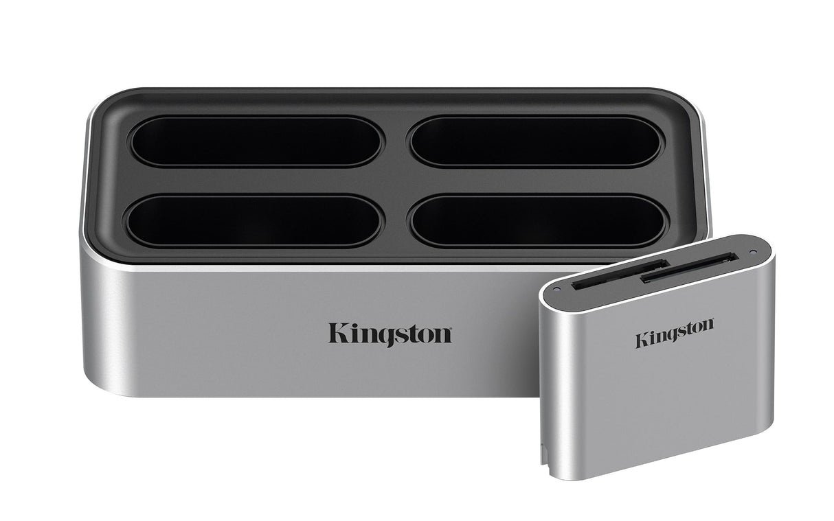 Kingston Workflow Station Dock y Lector de tarjetas SD USB-C 3.2 Gen2 Dual-Slot SD UHS-II - WFS-S