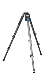 Leofoto - Manba - Trípode de Carbono para cámaras - Capacidad de Carga de 10 kg - Pies Extensibles - Altura mínima de 31 cm a una Altura máxima de 168 cm - LVM-323C + BV-15