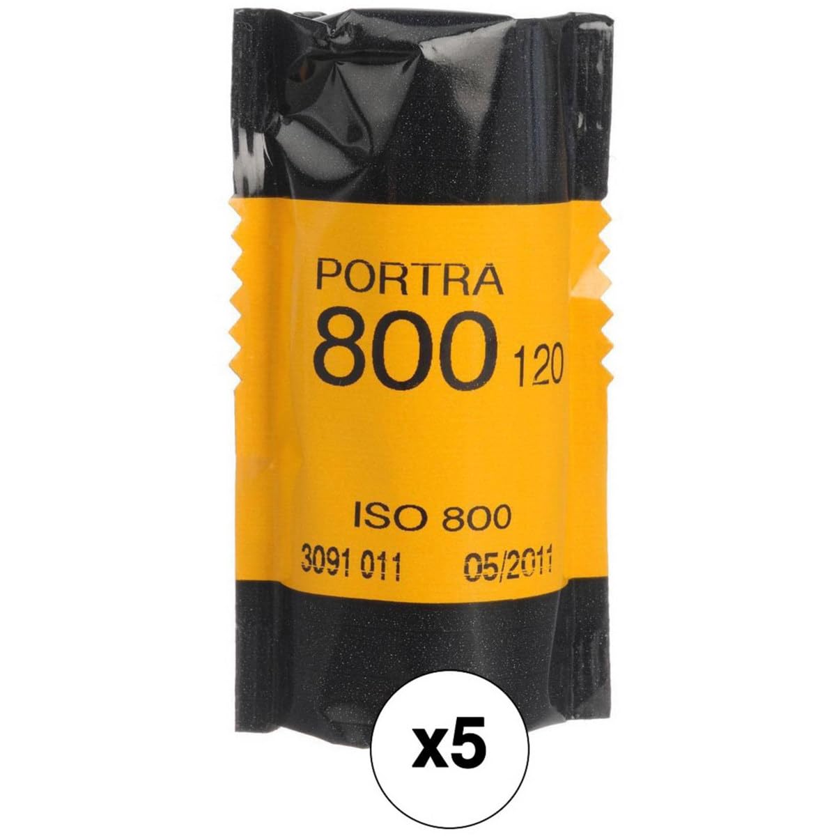 Kodak Portra - Película negativa color, 120/800 ISO, 5 unidades