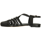 Melvin & Hamilton Sandrine 4, Sandalia Mujer, Negro, 41 EU