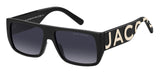 MARC JACOBS Marc Logo 096/S Gafas de Sol, Black White, 57 Unisex Adulto