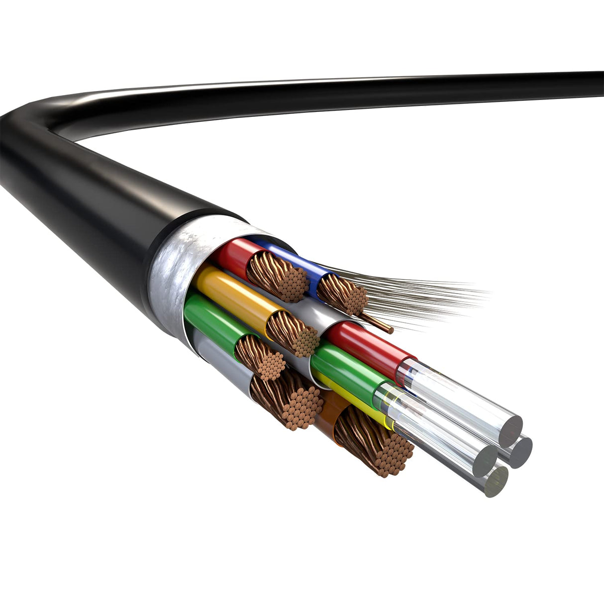 AISENS - A153-0646 - Cable HDMI V2.1 AOC desmontable ultra alta velocidad 8K@60Hz 4K@120Hz 4:4:4 48Gbps, A/M-D/A/M, negro, 30m
