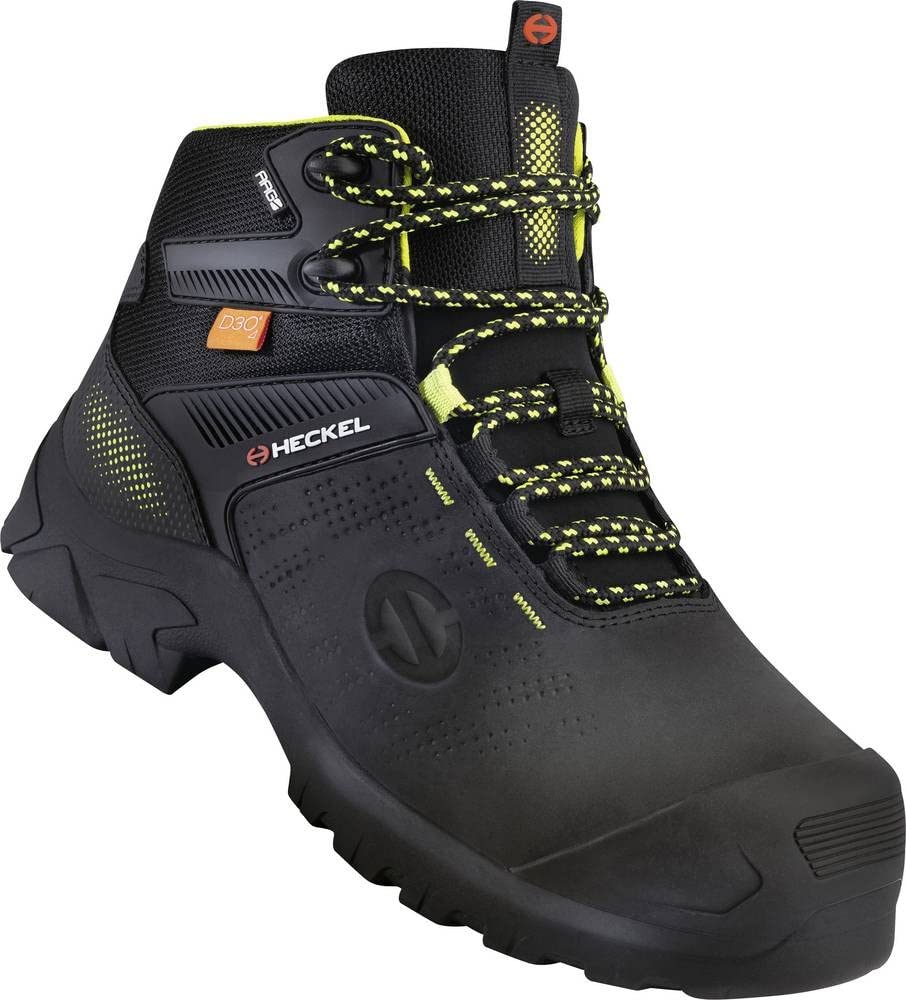 Heckel Uvex_SC_6735346_4031101928647, Botas de Seguridad y contra Incendios Hombre, Negro, 46 EU