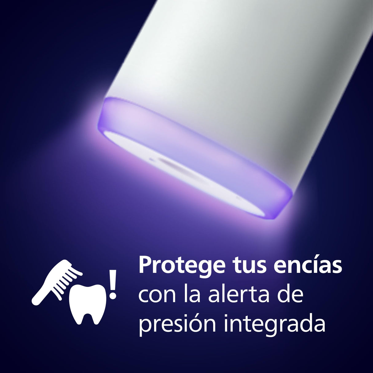 Philips Sonicare 6100 cepillo dental eléctrico, sónico con 2 modos de cepillado y 3 niveles de intensidad, EasyStart, estuche de viaje, blanco, HX7400/02 [Nueva Tecnología]