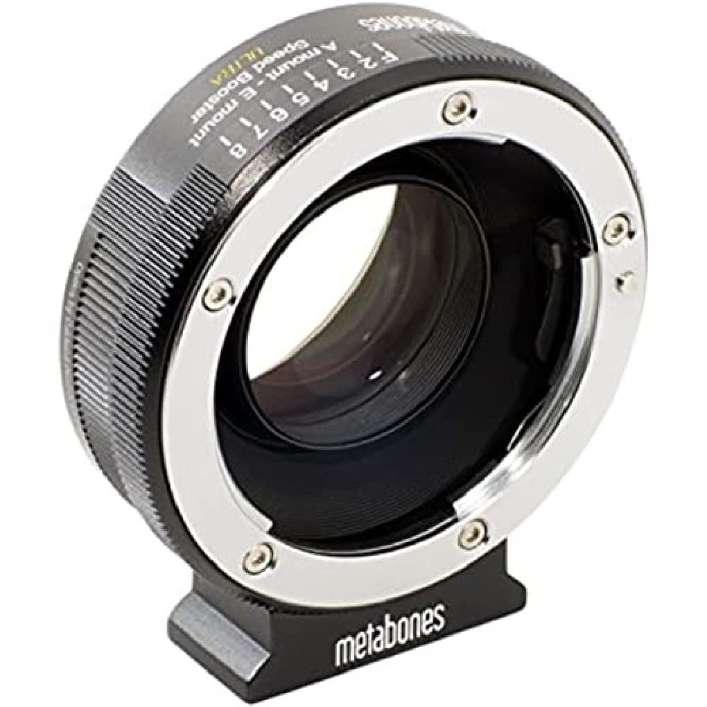 Metabones MB_SPA-E-BM2 Cable para cámara fotográfica, Adaptador - Adaptador para Objetivo fotográfico (Negro, Cromo)