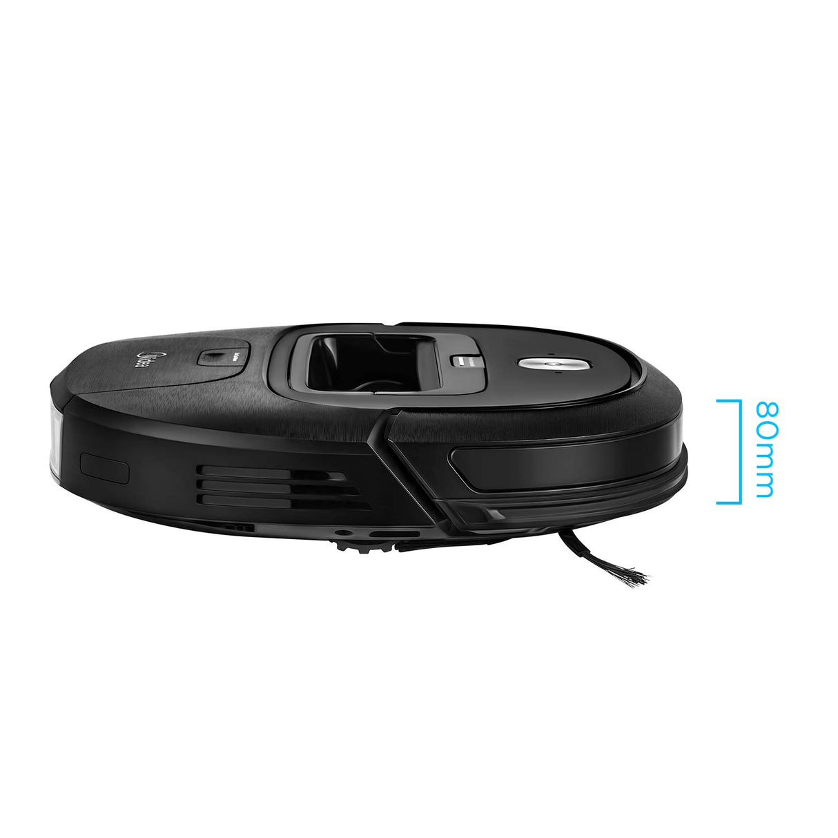 Midea Robot Aspirador VCR20B, Robot Aspirador, 3 Modos de Limpieza, Carga automática, hasta 100 min, Ideal para Pelo de Animales, alfombras y Suelos Duros, silencioso y Ultrafino