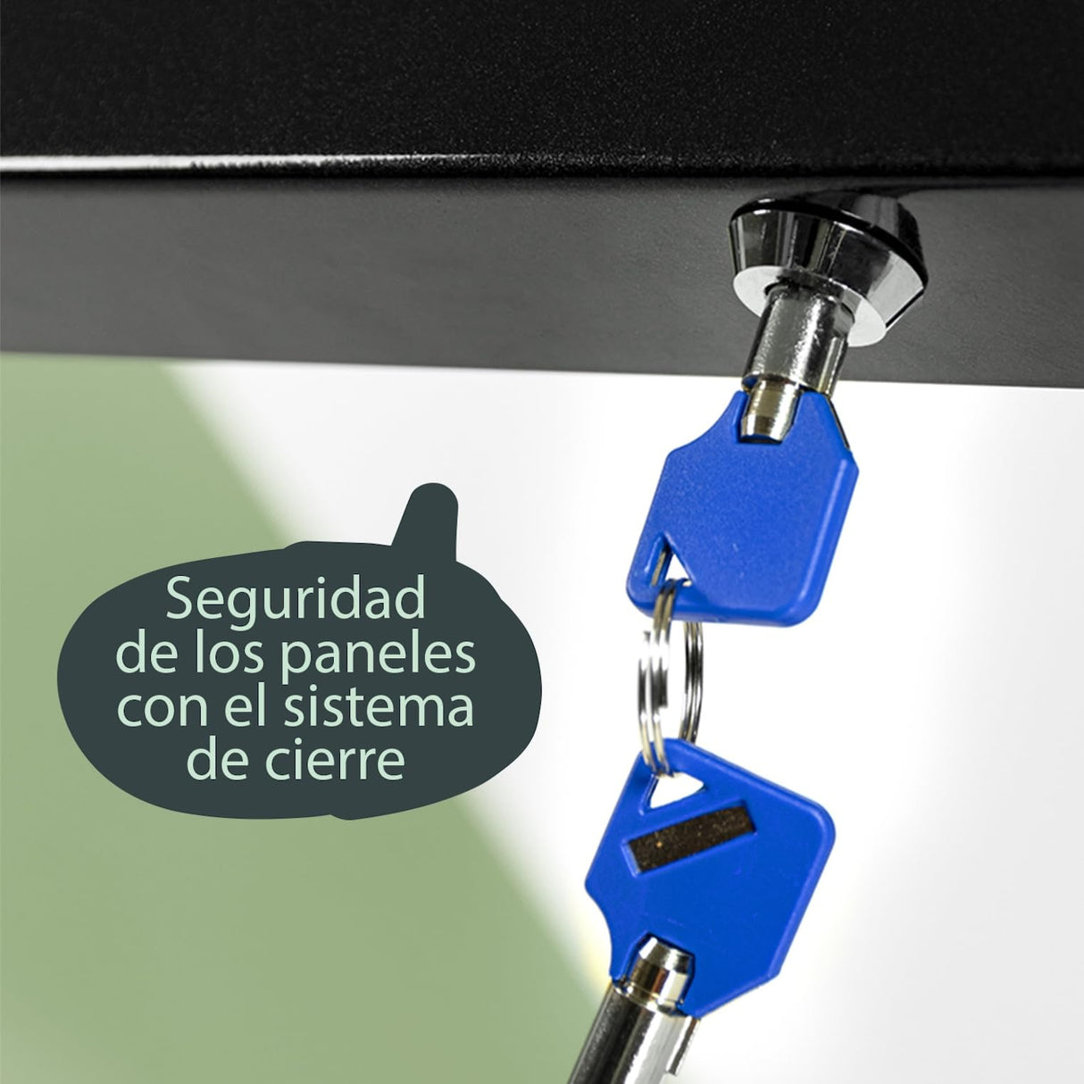 SECURIT - Porta folletos Exterior con Iluminación LED "Black Star" - Con Marco A2 + Poste + Base + Cable de 5 m + Mando a Distancia - En Acero - Restaurante, Cafetería, Bar - Negro