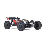 ARRMA Coche RC Typhon GROM 4x4 Smart Pequeña Escala Cochecito RTR con batería y Cargador Rojo/Blanco ARA2106T2