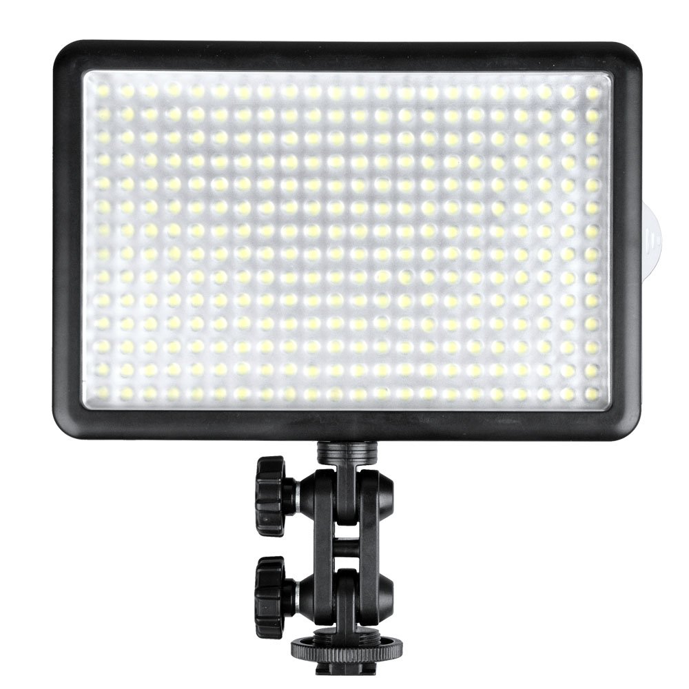 Godox LED308 C lámpara de vídeo con Temperatura de Color Ajustable Mando a Distancia (3300 K hasta 5600 K)