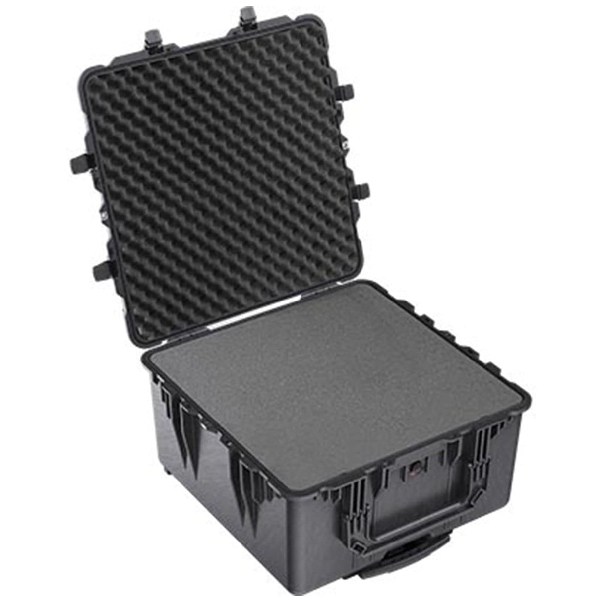 PELI 1640 contenedor de Transporte técnico para Material electrónico, óptico y fotográfico, IP67 estanco e Impermeable al Polvo, 130L de Capacidad, Fabricado en EE.UU., con Espuma, Color Negro