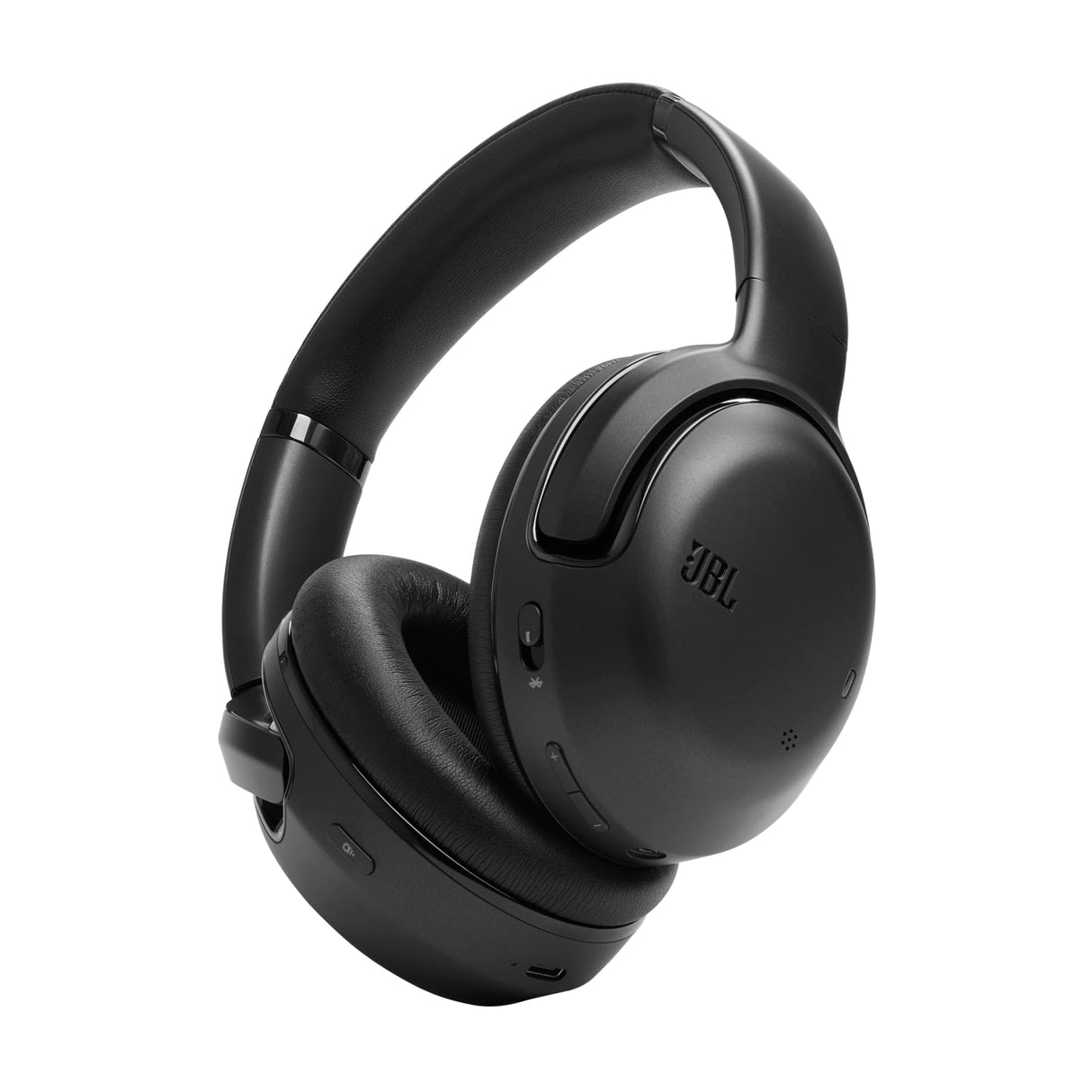JBL Tour One M2, Auriculares Over Ear inalámbricos con tecnología híbrida True Adaptive ANC y hasta 50 horas de autonomía, en negro