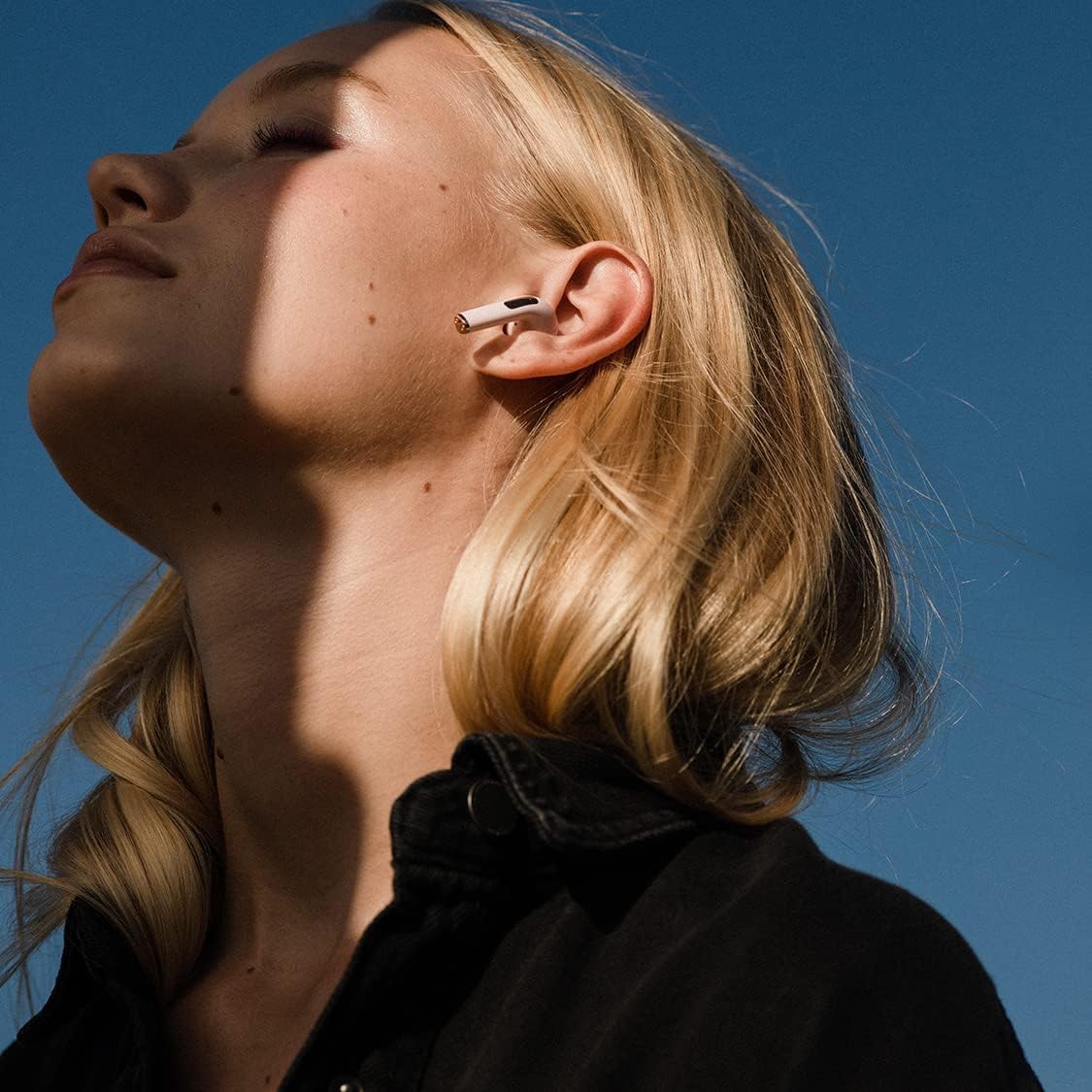 Sudio N2 Rose Powder - Auriculares Abiertos Inalámbricos Bluetooth Multipoint, Micrófono Integrado para Llamadas, Autonomía de 30 Horas con Funda de Carga, Impermeable IPX4, USB-C, Carga sin