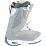 Nitro Bianca TLS Premium All Mountain Freeride Freestyle Sistema de Cordones rápidos Barco Snowboard, Mujeres, Gris, MP 25.5 // EU 39 1/3 // US WMN 8