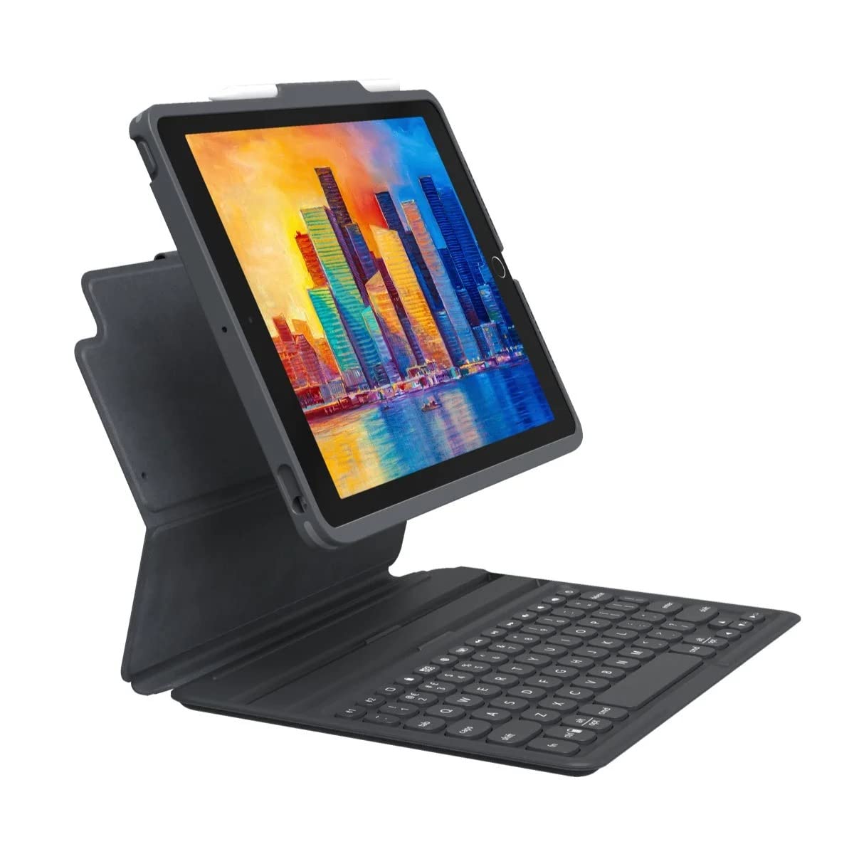 ZAGG Pro Keys - Teclado y Funda para Apple iPad de 10,2 Pulgadas (nórdico)