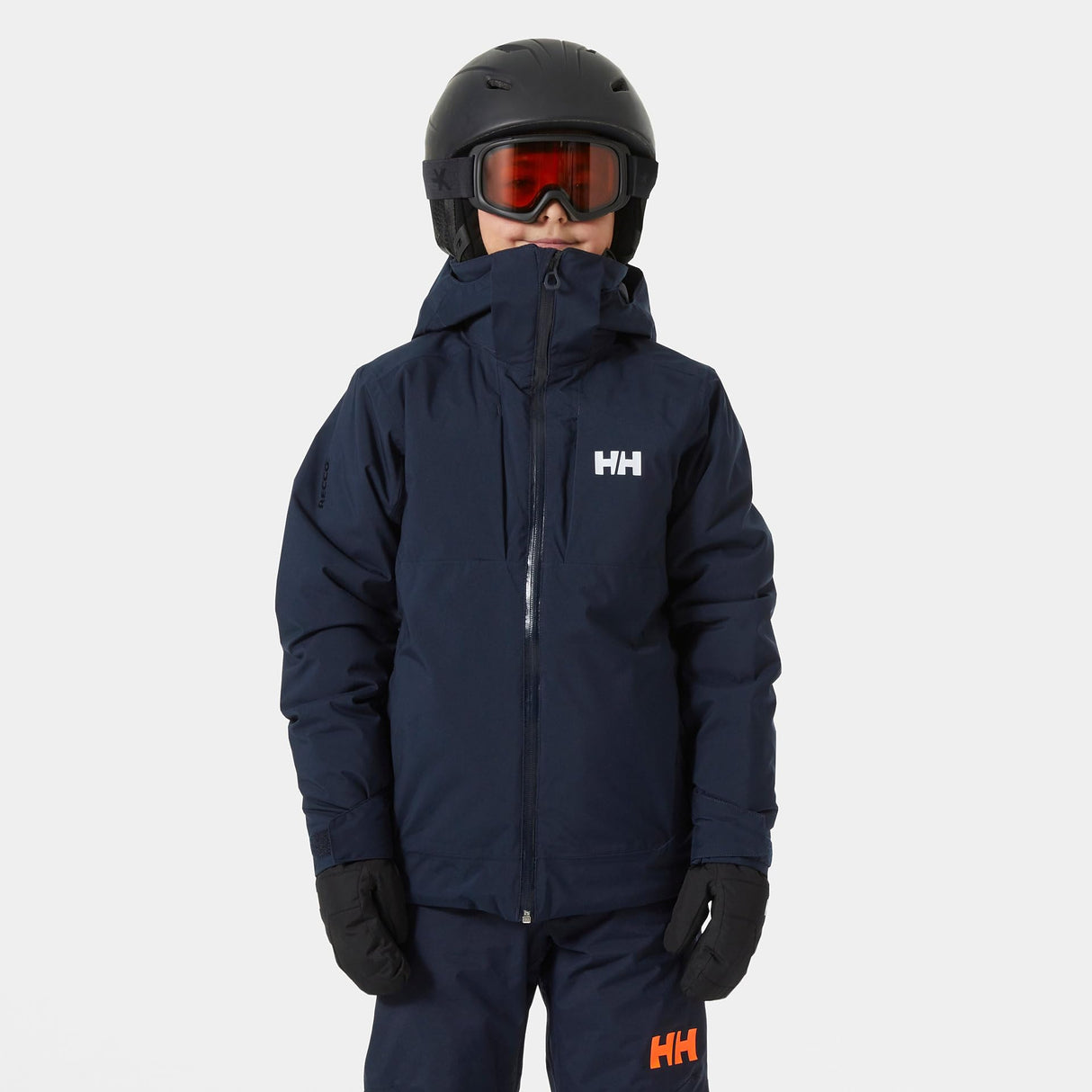 Helly Hansen W Snowplay Jacket, Chaqueta De Pluma Para Acampada Y Marcha Niño Unisex Youth, Azul (Blue), 10 Años