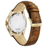 Citizen Reloj Analógico para Hombres de Cuarzo japonés con Correa en Cuero AW1753-10A