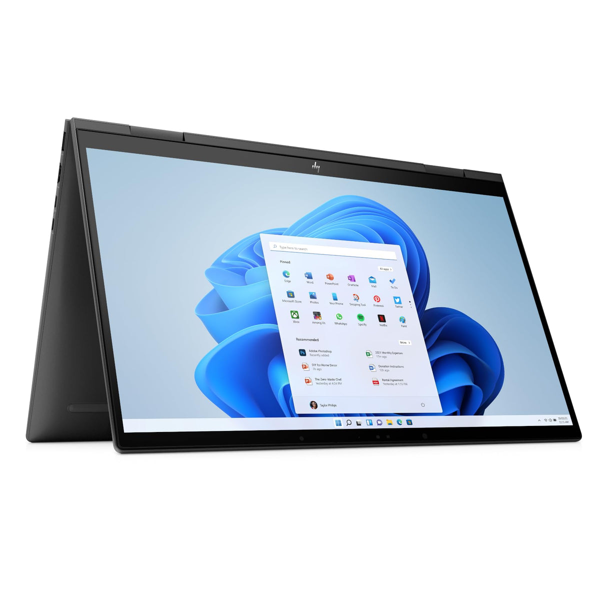 HP ENVY x360 15-ey0153ng 15,6" FHD IPS Touch, Ryzen 5 5625U, 8GB RAM, 512GB SSD, Windows 11