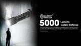 Nitecore EDC35-5000 lumens, USB-C, 6000 mAh battery, 550 m light range, battery indicator