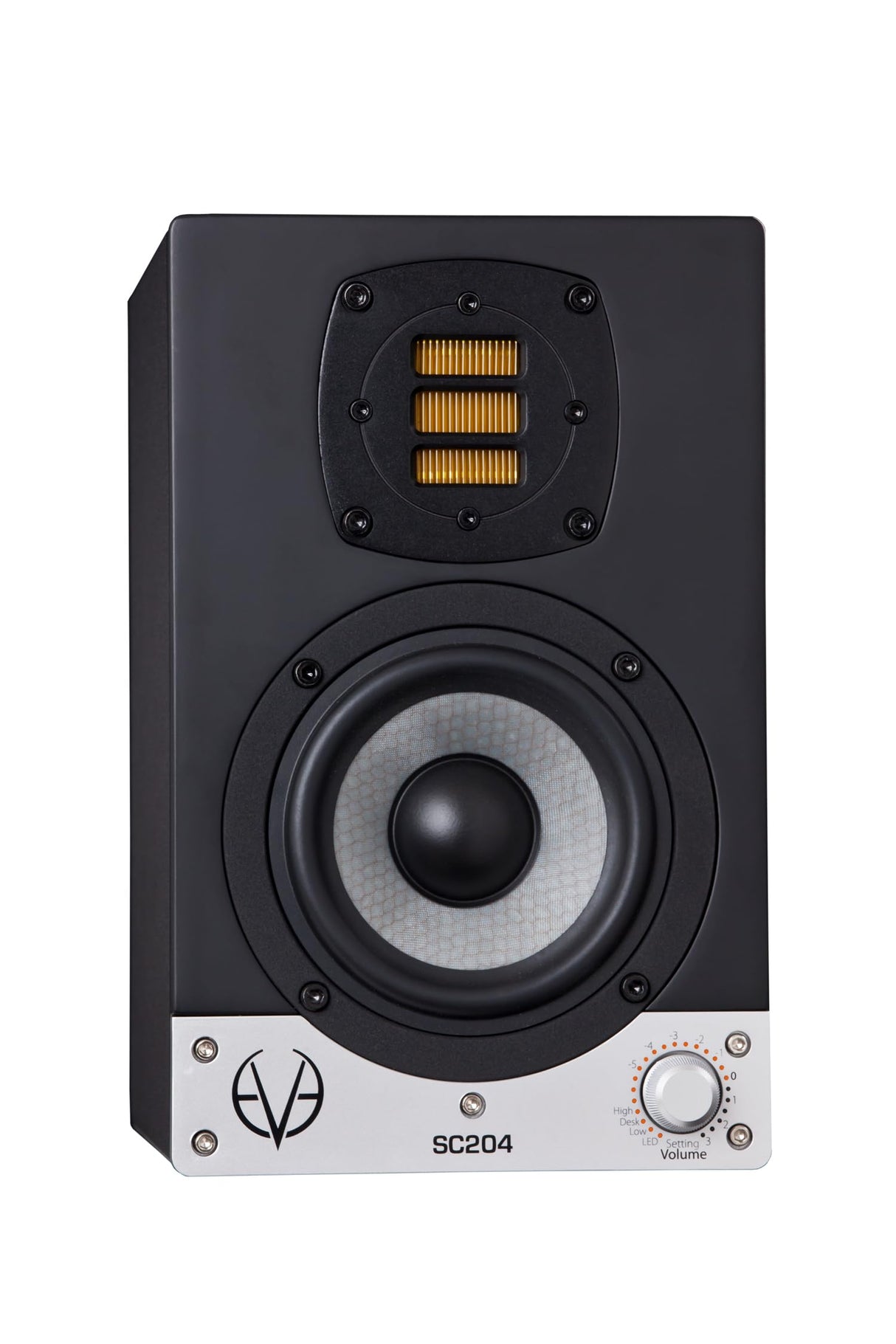 EVE audio SC204 Negro Altavoz - Altavoces (De 2 vías, 1.0 Canales, Alámbrico, 64-21000 Hz, Negro)