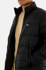 Tommy Jeans Cazadora Acolchada Hombre Packable Down Jacket con Cremallera, Negro (Black), M