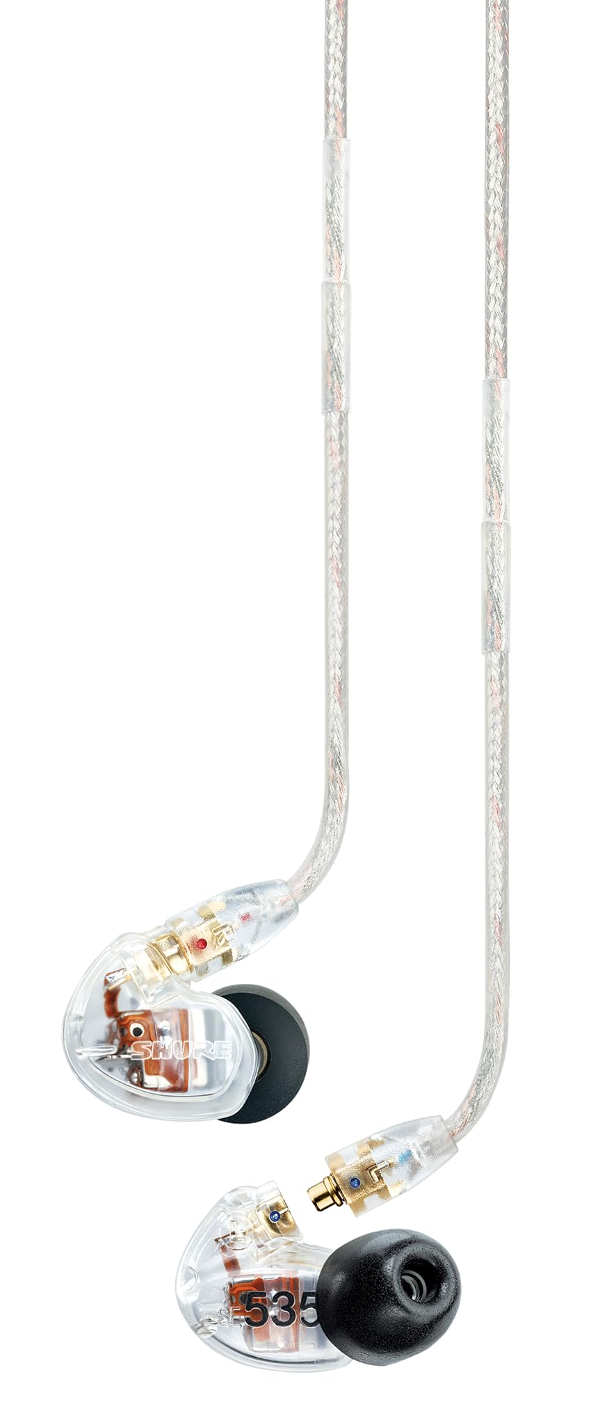 Shure SE535 - Auriculares (Intraaural, Dentro de oído, 3,5 mm (1/8"), Transparente, 18-19000 Hz, -18-57 °C)