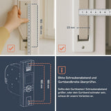 HOMEPILOT - RolloTron Premium Enrollador cinta eléctrico | Control conveniente persianas. Accesorio persianas Smart Home - ¡también apto instalaciones posteriores! Capacidad carga: 45 kg