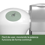 Imetec Grattugissima, Rallador Eléctrico, Rodillo De Acero Inoxidable, Tolva De Aluminio, Recipiente Extraíble Con Tapa Frescura, Sistema De Seguridad, 150 W