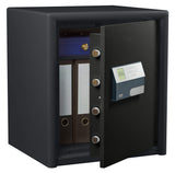 BURG-WÄCHTER Caja fuerte con cerradura electrónica, Combi-Line, Nivel de seguridad S2, Protección antincendios LFS 30 P, Probada por VdS, 50 l, 77 kg, CL 440 E, Negro