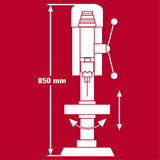 Einhell Taladro de columna TC-BD 630/1 (630 W, profundidad de perforación máx. 60 mm, tope de profundidad de perforación ajustable, diámetro de broca máx. 16 mm)
