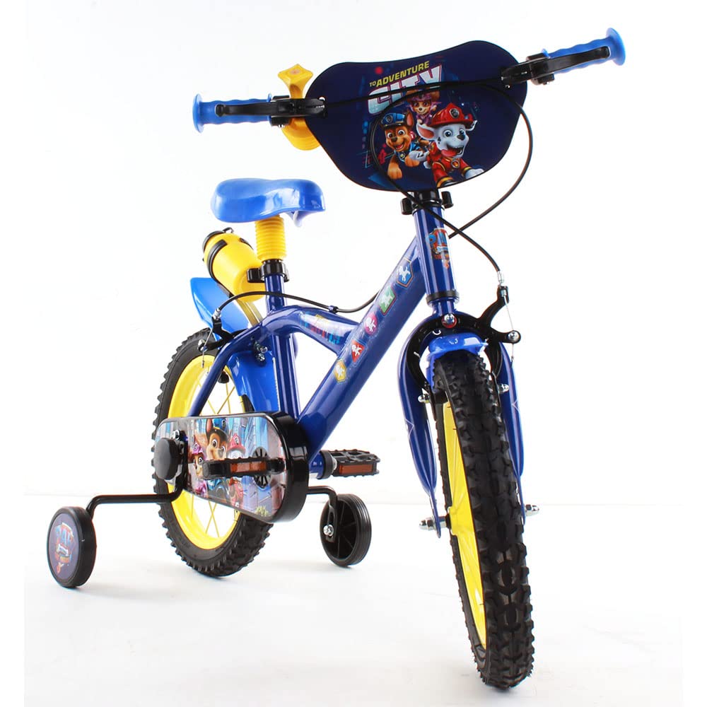 albri Bici Da Bambino Pollici Di Paw Patrol Bicicleta de niño de 14 Pulgadas de la Patrulla Canina, Adultos Unisex, Turquesa