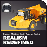 Carrera - 37025004-1:24 RC Cat 745 Articulated Truck - Camión articulado