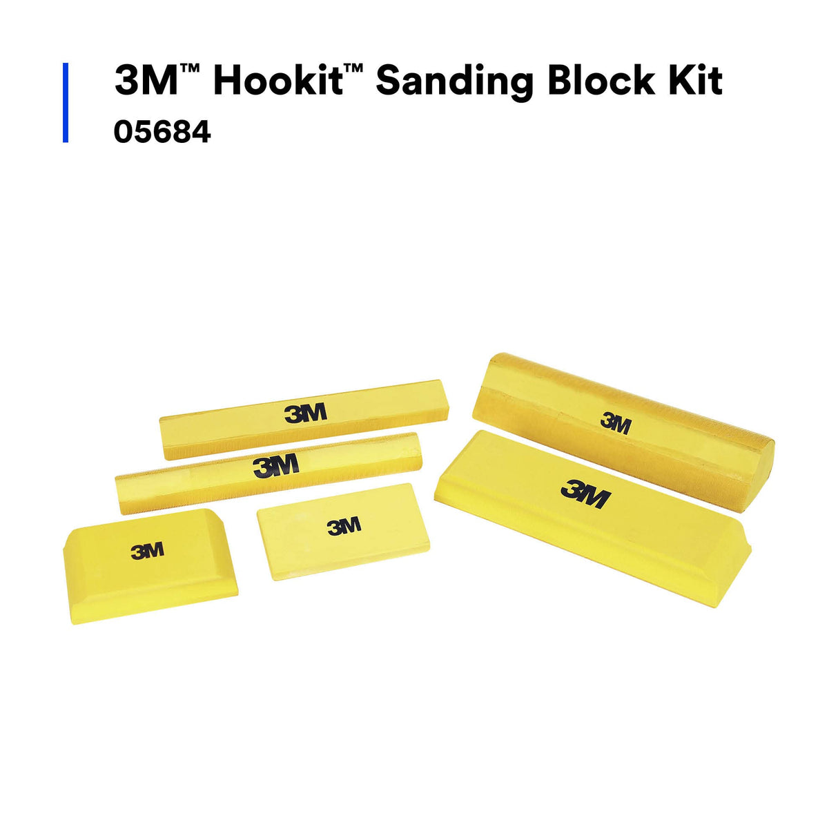 3M (5684) Hookit Sanding Block Kit by 3M