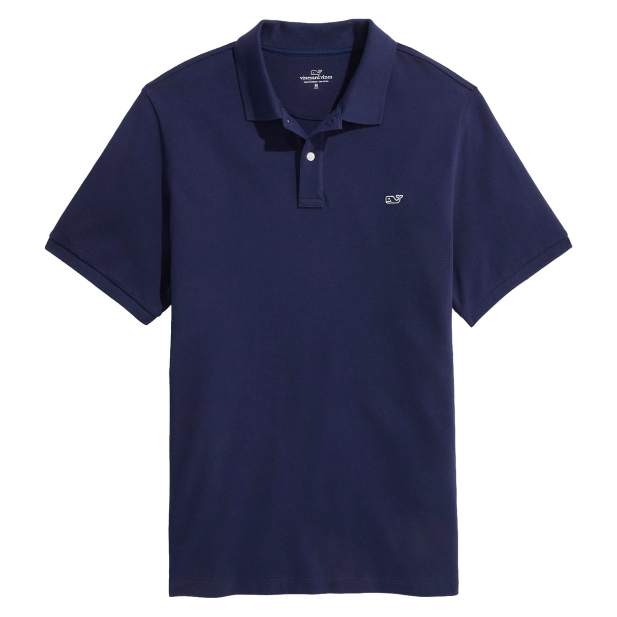 Vineyard Vines Polo de piqué Heritage Camisa, Azul Marino, XL para Hombre