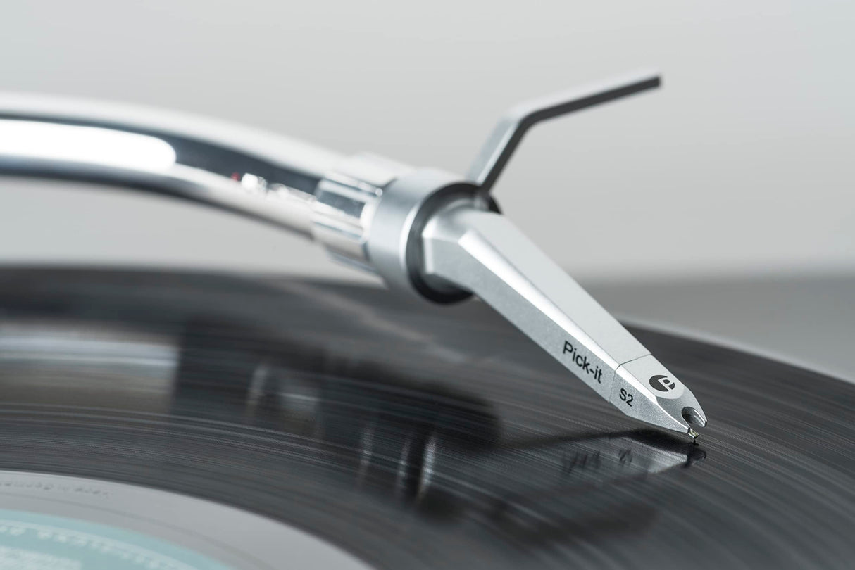 Pro-Ject Pick it S2C Black MM - Pastilla con conector SME, alto voltaje de salida, edición All Black