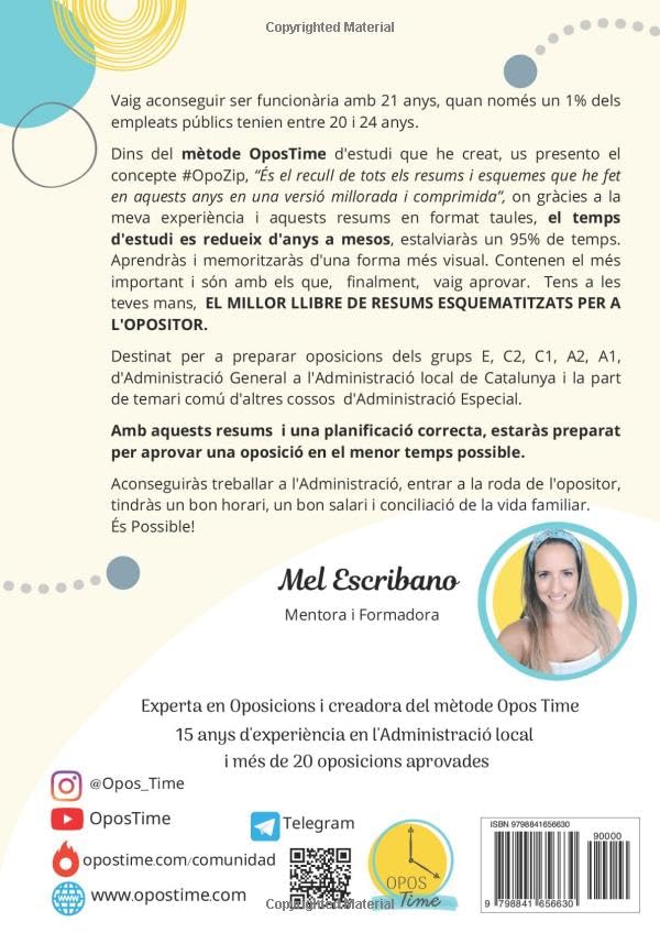 OPOSTIME. RESUM DEL TEMARI COMÚ D’OPOSICIONS A L’ADMINISTRACIÓ PÚBLICA LOCAL (PART II): Dret administratiu, Llei de transparència, Funció Pública, ... altres. ACTUALITZATS (RESÚMENES OPOSICIONES)
