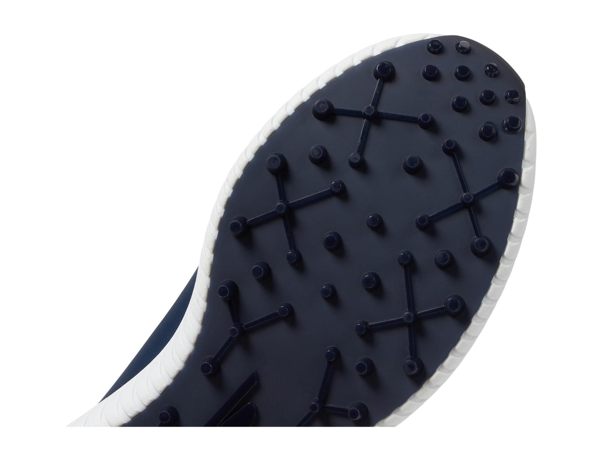 Skechers MAX 2 Arch Fit Zapatillas de Golf Impermeables sin Clavos para Hombre, White/Navy Blue, 43 EU