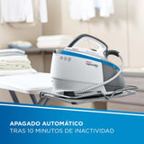 Polti Vaporella Next VN18.25, Centro de Planchado con Caldera de Alta Presión Max 6.5 Bar, Potencia 2200 W, Función Turbo, Autonomía Ilimitada, Depósito 1.3 L, Pulso de Vapor 400g, Blanco y Azul