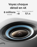 eufy Security eufyCam S300(eufyCam 3C) Camara vigilancia WiFi Exterior, Camara de vigilancia Exterior,180 días de duración de la batería, 4K resolución, sin cuotas mensuales, Conjunto de Dos cámaras