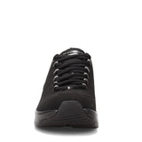 Skechers ARCH FIT METRO SKYLINE, Zapatillas para Mujer, Black Trubuck / Silver Trim #L, 37 EU
