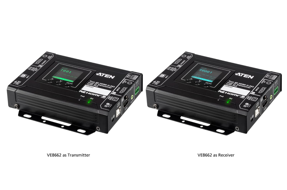 ATEN VE8662 True 4K HDMI a través de IP Transceptor