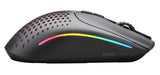 Glorious Gaming Model I 2 Wireless Ratón gaming inalámbrico - Híbrido 2,4 GHz y Bluetooth, superligero, 9 botones (2 intercambiables), RGB, gran batería, MMO/MOBA/FPS, reposapulgares lateral - Negro