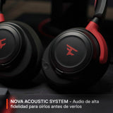 SteelSeries Arctis Nova 7 - Faze Clan Edition - Auriculares Gaming multiplataforma inalámbricos - Dual Wireless 2,4 GHz y Bluetooth - 38 h batería Carga rápida - PC, PS, Mac, móvil, Switch