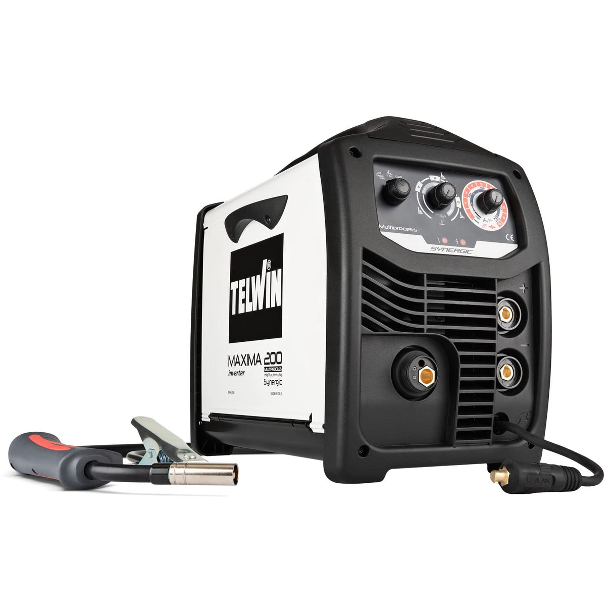 Telwin 816087 Soldadora inverter multiproceso de hilo MIG-MAG/FLUX/BRAZING/MMA/TIG-LIFT, 230 V