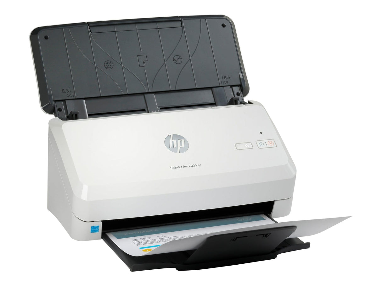 HP ScanJet Pro 2000 s2 - Escáner con alimentador automático de hojas, USB 3.0, 35 ppm, Blanco
