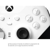 Xbox Wireless Controller Elite Series 2 White para Xbox Series X|S, Xbox One, Windows 10/11, iOS y Android