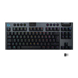 Logitech G G915 TKL - Teclado RF inalámbrico + Bluetooth QWERTZ, Color Negro